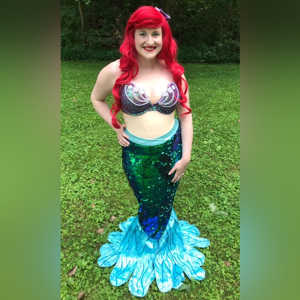 Sequins Mermaid Tail Skirt - Women’s - Picture 15 of 16
